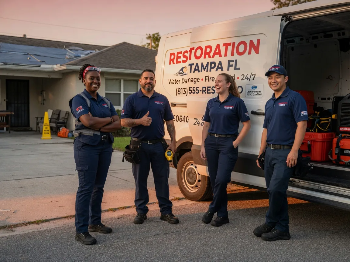 Water Damage Restoration company in Long Island, KS